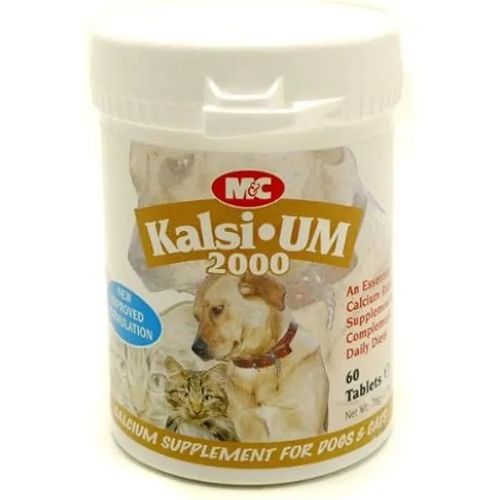 Supplément De Calcium - Mark & Chapell - Naturel - Pour Chiens Et Chats - Vitamine D - Peau Saine