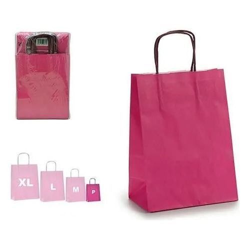 Sac En Papier - Mini - Magenta - 8,5 X 30 X 18 Cm - Mixte - Adulte