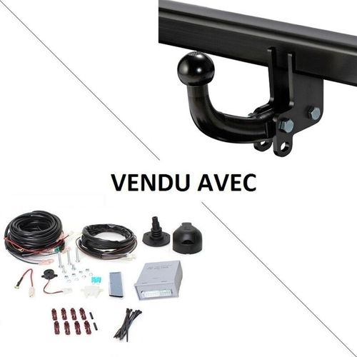 Attelage Volkswagen Golf 7 Y Compris Gtd Et Gti (10/12-06/19) Col De Cygne + Faisceau Universel 7 Broches + Boitier Électronique - Bosal Oris