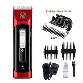 Tondeuse Professionnelle Aste Pour Animaux De Compagnie,Rasoir Électrique,Tondeuse Pour Chien,Longueur De Coupe Réglable,4 Machines,Cp9500 - Type Add 6mm Blade