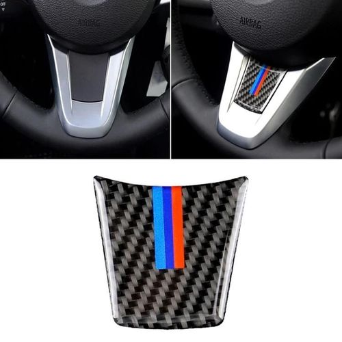 Autocollant De Volant En Fibre De Carbone De Voiture-3 Couleurs Pour Bmw Z4 2009-2015