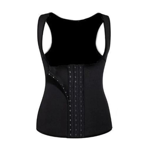 Gilet Body Shaper À Col En U-Corset De Perte De Poids,Xxl Noir Par Noir,Xxl