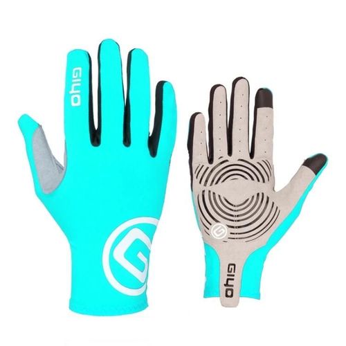 Gants D'équitation À Doigts Longs-Bleu Clair,Taille Xl | Giyo Bleu Clair