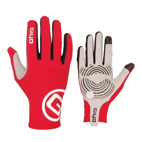 Gants D'équitation À Doigts Longs-Taille Xl,Rouge | Giyo S-02 Rouge