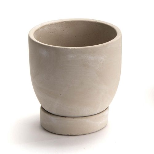 Cache pot ciment brut petit modèle (lot de 2)
