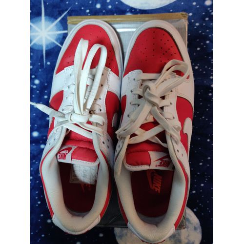Baskets Nike Dunk Rouge Blanc Pointure 43