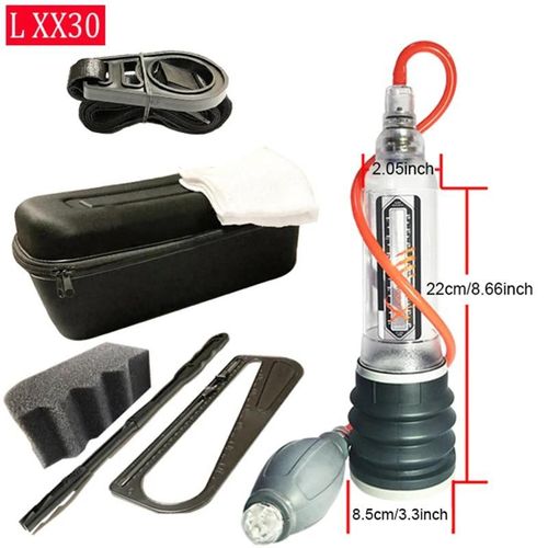 Pompe À Pénis Mâle Pompe À Vide D'eau Pour Hommes Pompe D'agrandissement Du Pénis Extension De Bite Exercices De Coq Pompe Gland Formateur Adultes Jouets Sexuels--X30 Xtreme Plus