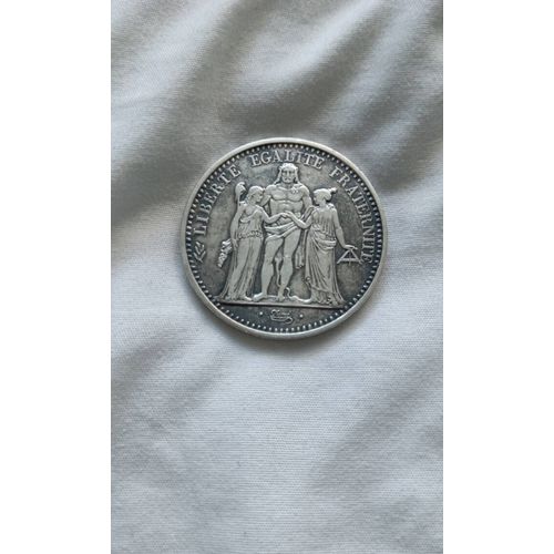 Pièce Rare Hercule 10 Francs En Argent De 1967