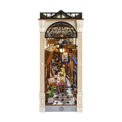Maquette Rolife Serre Livres Book Nook Floral Corner Diy