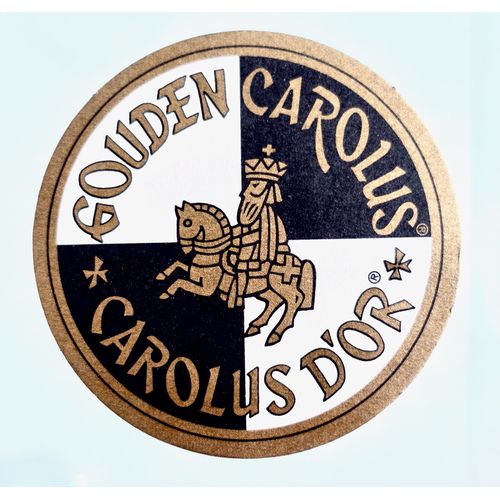 Ancien Sous Bock Biere Gouden Carolus D'or. Chevalier, Cheval . Superbe .