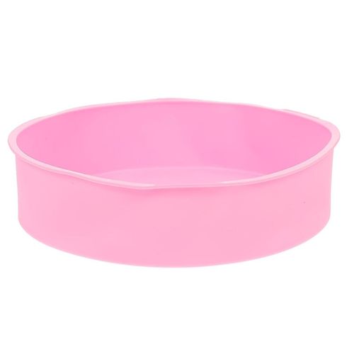 Moule À Gâteau Rond En Silicone 20 X 20 X 6 Cm, Antiadhésif, Sans Bpa, Compatible Four Et Micro-Ondes, Démoulage Facile