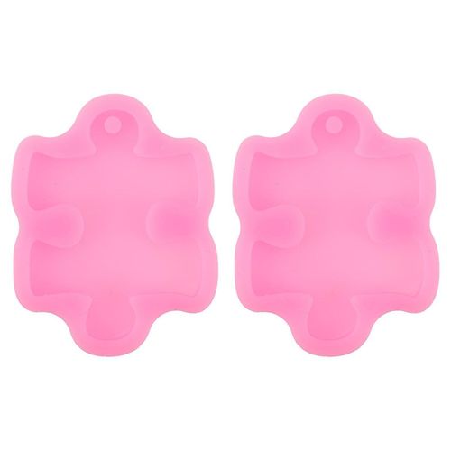 Moules À Gâteaux En Forme De Porte-Clés ¿ Silicone, Lot De 2, 7 X 5,5 X 1 Cm, Compatibles Micro-Ondes Et Four, Respectueux De L'environnement