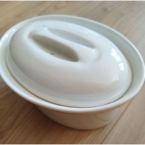 Terrine Apilco France Porcelaine Blanche