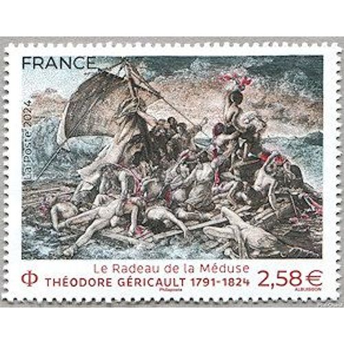 Art : "Le Radeau De La Méduse" Oeuvre De Géricault Année 2024 N° 5780 Yvert Et Tellier Luxe