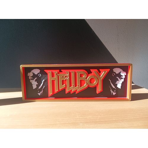 plaque décorative cinema / hellboy
