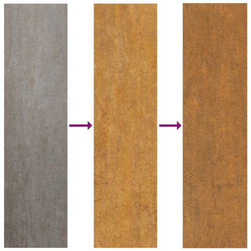 Vidaxl Lit Surélevé De Jardin 960x100x36 Cm Acier Corten