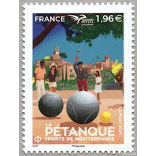 Euromed Réseau Postal Euro-Méditerranéen : La Pétanque Année 2024 N° 5797 Yvert Et Tellier Luxe