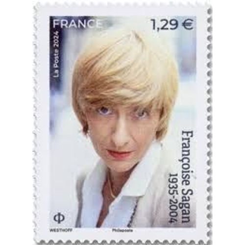 Françoise Sagan Année 2024 N° 5805 Yvert Et Tellier Luxe