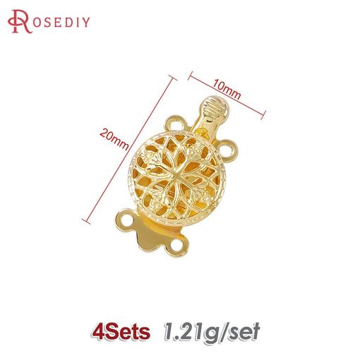 Colliers Et Bracelets De La Présidence En Laiton Pour Femmes, Fermoirs Allergiques, Bijoux À Bricoler Soi-Même, Fournitures Exécutives, Accessoires De Collier, Document En Or 18 Carats, Haute Qualité