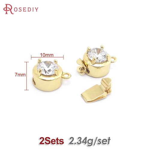 Colliers Et Bracelets De La Présidence En Laiton Pour Femmes, Fermoirs Allergiques, Bijoux À Bricoler Soi-Même, Fournitures Exécutives, Accessoires De Collier, Document En Or 18 Carats, Haute Qualité