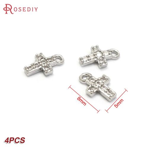 Pendentifs Croix En Laiton Couleur Or 24k, Bijoux, Colliers, Fournitures, Résultats, Boucles D'oreilles, Accessoires, Vente En Gros