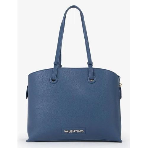 VALENTINO Sac à main bleu foncé pour femme - Sallie Re Shopping Bag Blu 306807