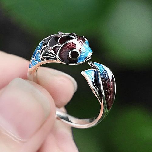 Bague Planète En Cristal Bleu Coréen Pour Femme, Réplique Moonlight, Mode Y2k, Bijoux Brillants, Cadeau De Fête D'anniversaire, Accessoires
