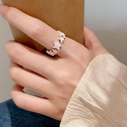 Bague Planète En Cristal Bleu Coréen Pour Femme, Réplique Moonlight, Mode Y2k, Bijoux Brillants, Cadeau De Fête D'anniversaire, Accessoires