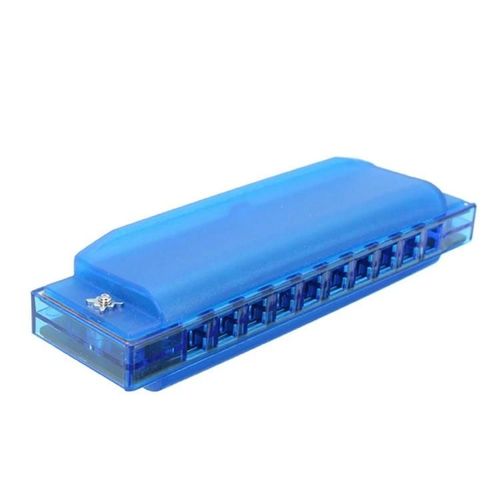 Harmonica-10 Trous,20 Tonalités,Diatonique,Transparent,Bleu-Sw1020-2 Bleu