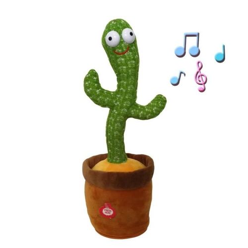 Poupée Cactus Dansante Electrique-Jouet Chantant Avec 120 Chansons,Sans Batterie