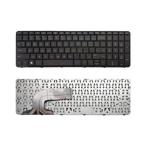 Clavier d'ordinateur portable avec cadre-Compatible avec HP 17-e,remplacement de haute qualité