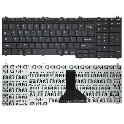 Clavier d'ordinateur portable-Remplacement pour les modèles TOSHIBA L650 / C650