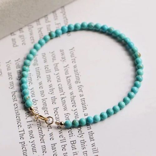 Bracelet En Perles De Clip De Tourmaline Multicolores À Facettes Pour Femme, Délicat, Petit, Naturel, Empilable