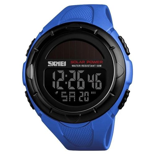 Montre De Sport À Énergie Solaire-Montre Numérique Pour Homme Étanche Et Multifonctionnelle De 50 M-Skmei 1405