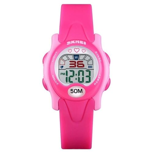 Montre De Sport Numérique Pour Enfant-50m Étanche,Multifonctionnelle,Rouge Rose-Skmei 1478 Rose Red