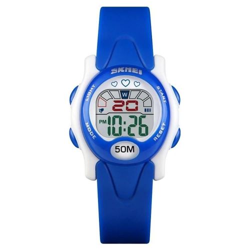 Montre De Sport Numérique Enfant-50m Étanche,Multifonctionnelle,Bleu Ciel-Skmei 1478 Bleu Ciel
