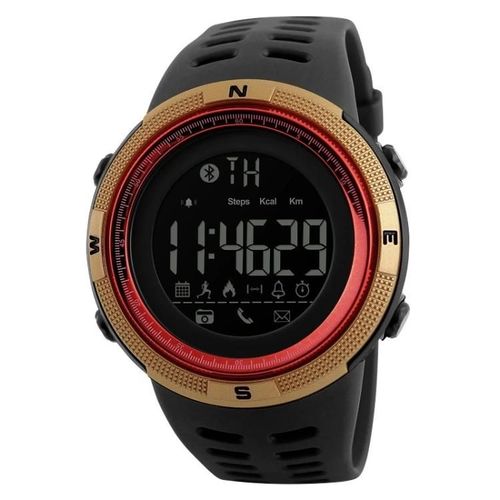 Montre De Sport Numérique-Étanche,Multifonction,Or/Rouge-Skmei 1250 Or/Rouge