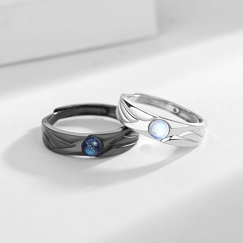 Sword Art Online-Bague En Métal Rétro Pour Hommes Et Femmes, Matiques De Couple Kirito Asuna, Croix, Mode