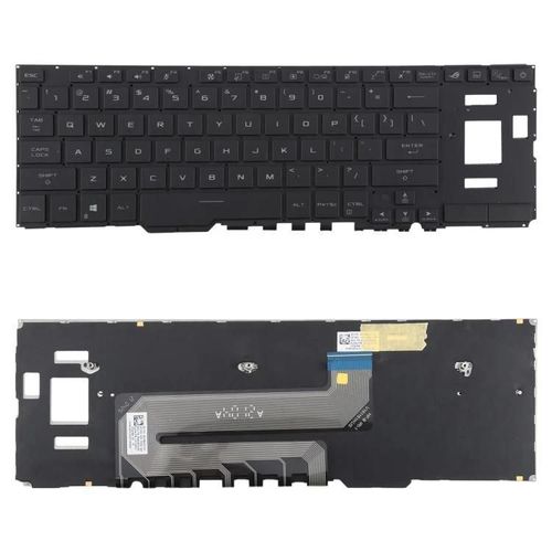 Clavier d'ordinateur portable rétroéclairé version américaine pour Asus ROG Zephyrus Duo 15 pouces GX550L GX550 GX550LXS GX550LWS GX551 GX551Q