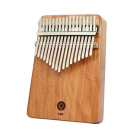 Piano À Pouces Kalimba-Instrument De Musique Portable En Acajou De 17 Tons Par