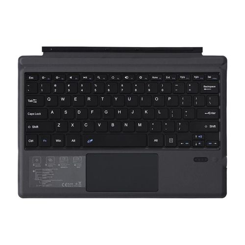 Etui clavier Bluetooth-Magnétique Universel pour Microsoft Surface Pro 3/4/2017/6/7,Cuir
