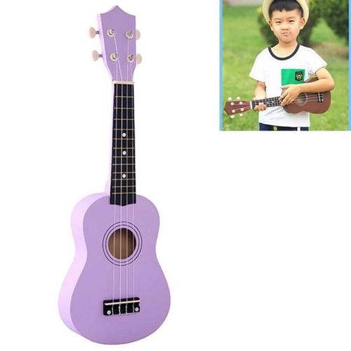 Ukulélé Tilleul 21 Pouces Pour Enfants-Hm100,Violet Instrument De Musique Violet