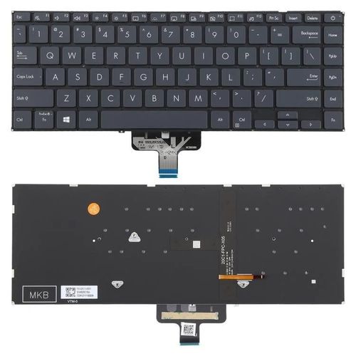 Clavier d'ordinateur portable rétroéclairé version américaine pour Asus ZenBook 14 ux435 ux435egl ux435e u4800egl