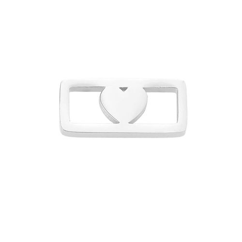Connecteur Creux À Quatre Feuilles En Acier Inoxydable Poli, Étoile Everver, Amour, Petit Charme, Bracelet À Bricoler Soi-Même, Bijoux De Direction, Lot De 10 Pièces
