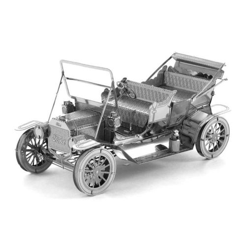 Maquette D'assemblage De Voiture En Métal 3d-Jouet Puzzle Bricolage En Forme De T 1908