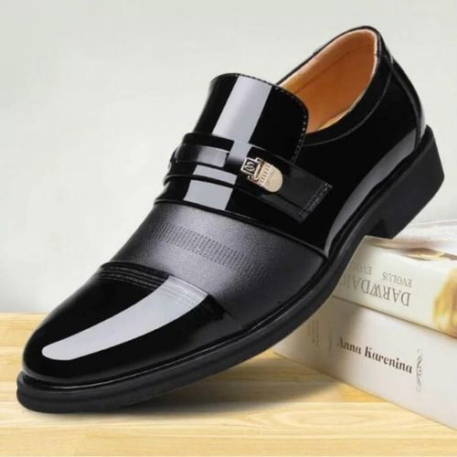 Chaussures Habillées D'été À Enfiler Pour Hommes-Hole Design,Noir,Taille 47 Noir,47