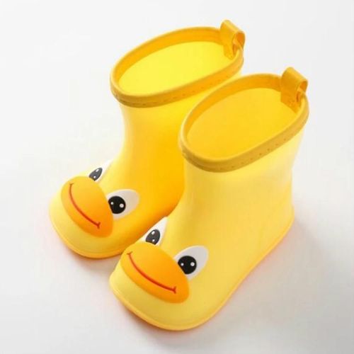 Bottes De Pluie En Caoutchouc Pour Enfants-Dessin Animé Bigmouth Duck,Couleur Bonbon,15,5 Cm Yellow Bigmouth Duck,Longueur Intérieure 15,5 Cm