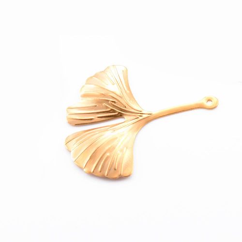 Breloques En Forme De Plume De Cuir Oral Elu, Pendentif En Acier Inoxydable, Pour Bricolage, Collier, Boucles D'oreilles, Bijoux, Artisanat, Accessoires Pour Femmes, 10 Pièces/Lot