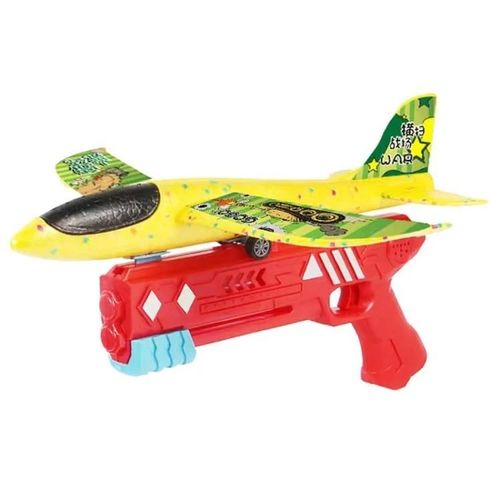 Avion en mousse Catapulte Launcher-Modèle de planeur rouge par