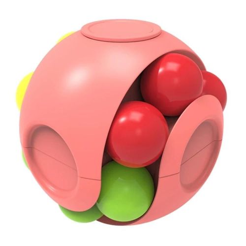 Fidget Spinner Magic Cube-Jeu éducatif,couleur rose par Pink